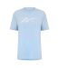 T-shirt Motif/style Logo Contrasté Femme Bleu Reebok-1