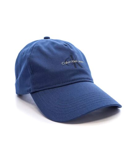Casquette bleu homme calvin klein jeans monologo printed - taille unique