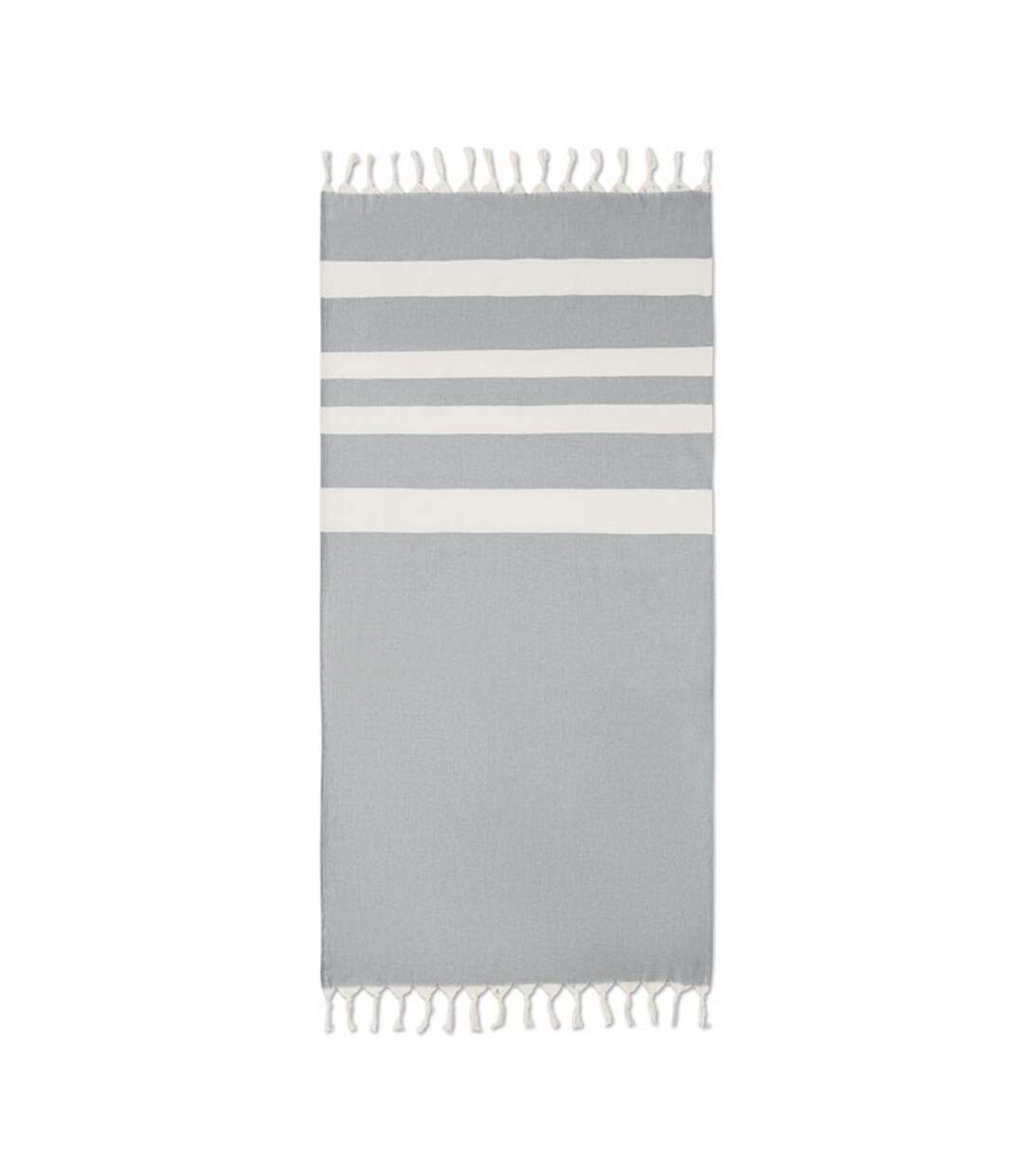 Agoura hammam towel one size stone grey MidOcean-1