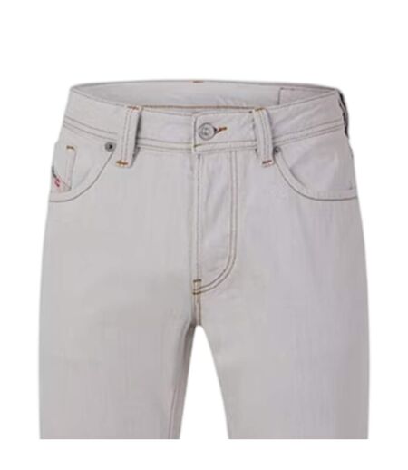Mens Markee Pantaloni Cotton Denim Jeans Bright White Diesel