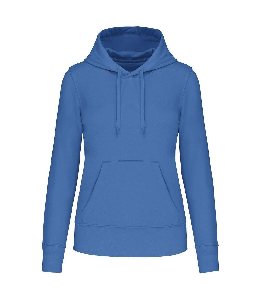 Sweat à capuche écoresponsable - Femme - K4028 - bleu roi clair-1