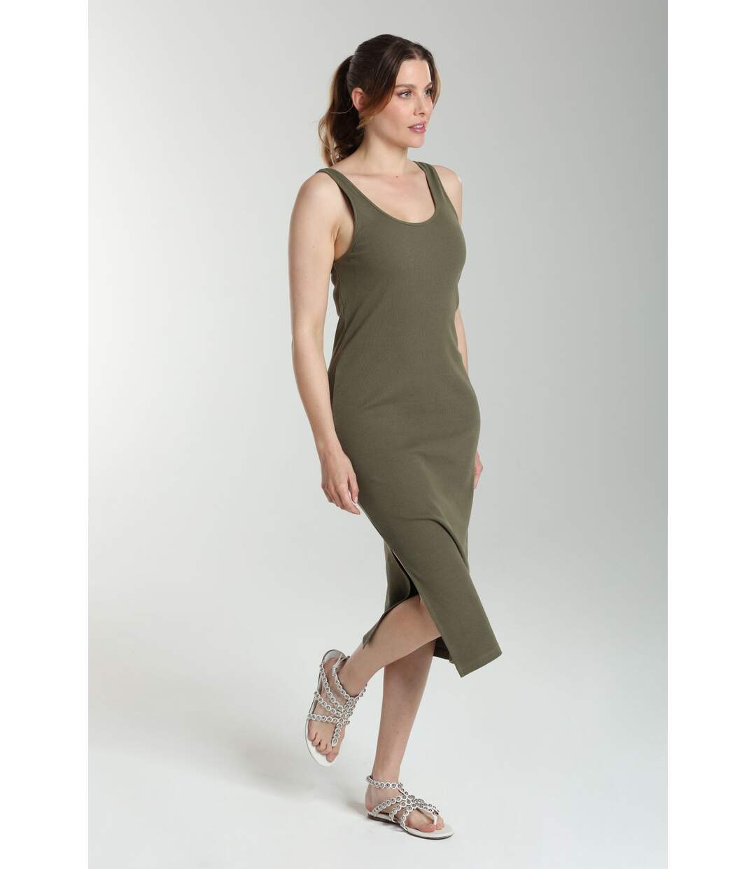 Robe Longue Cotelee Debra  | Gerard Pasquier-2