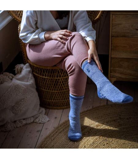 Ladies Extra Warm Fluffy Non Slip Thermal Slipper Socks