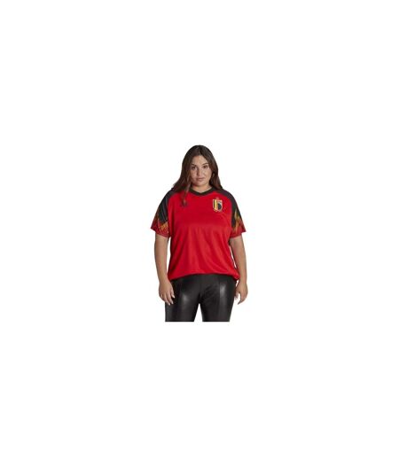 Maillot Domicile Motif/style Belgique 2022/23 Femme Rouge Adidas