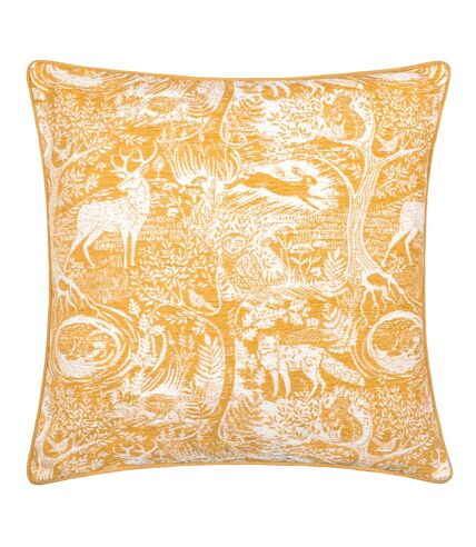 Housse de coussin winter woods 50 cm x 50 cm ocre Furn Furn