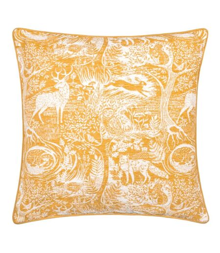 Housse de coussin winter woods 50 cm x 50 cm ocre Furn Furn