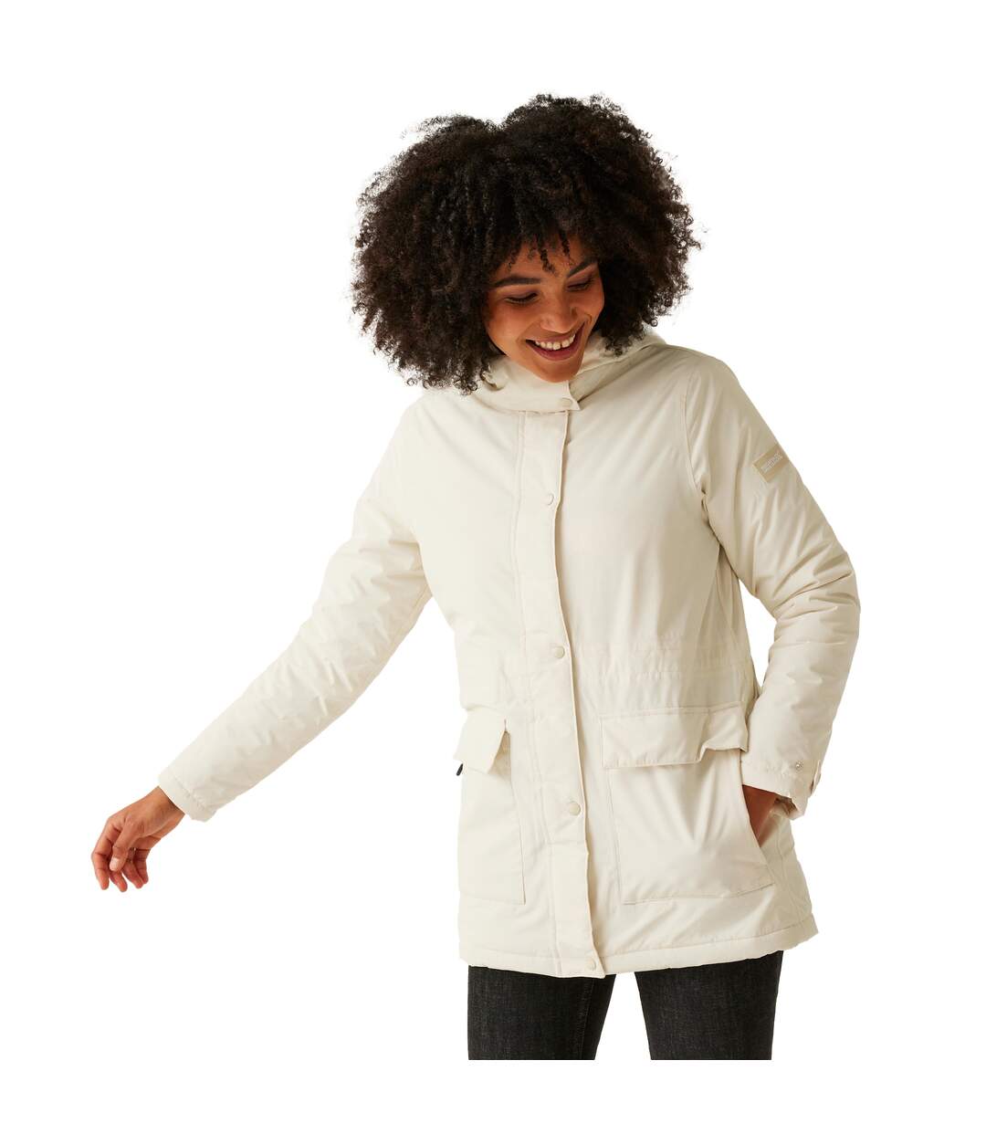 Womens/ladies mireya jacket light vanilla Regatta