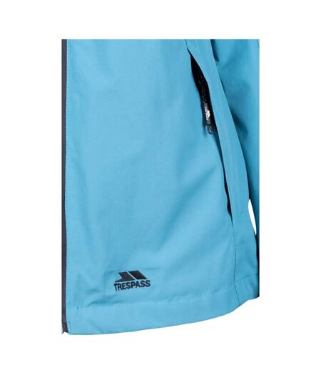 Womens/ladies Tilbury Tp75 Waterproof Jacket Storm Blue Trespass