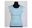 MAYFLOWER DARLING1 - Tee-shirt rayé bleu : le confort stretch absolu-3