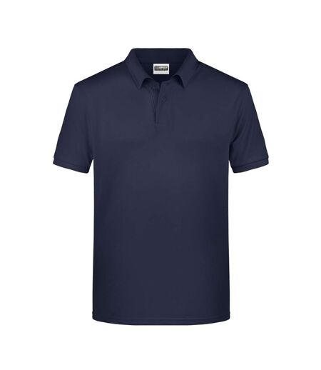 Polo Basic Homme Bleu Marine James And Nicholson