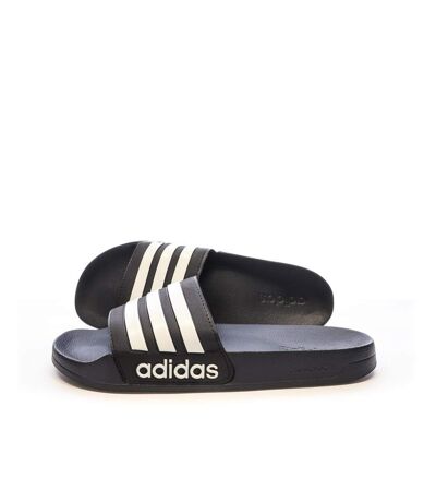 Claquettes Noires/Blanches Homme Adidas Adilette Shower - 42