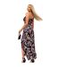 Womens/ladies Paisley Wrap Dress Multicoloured AX Paris-3