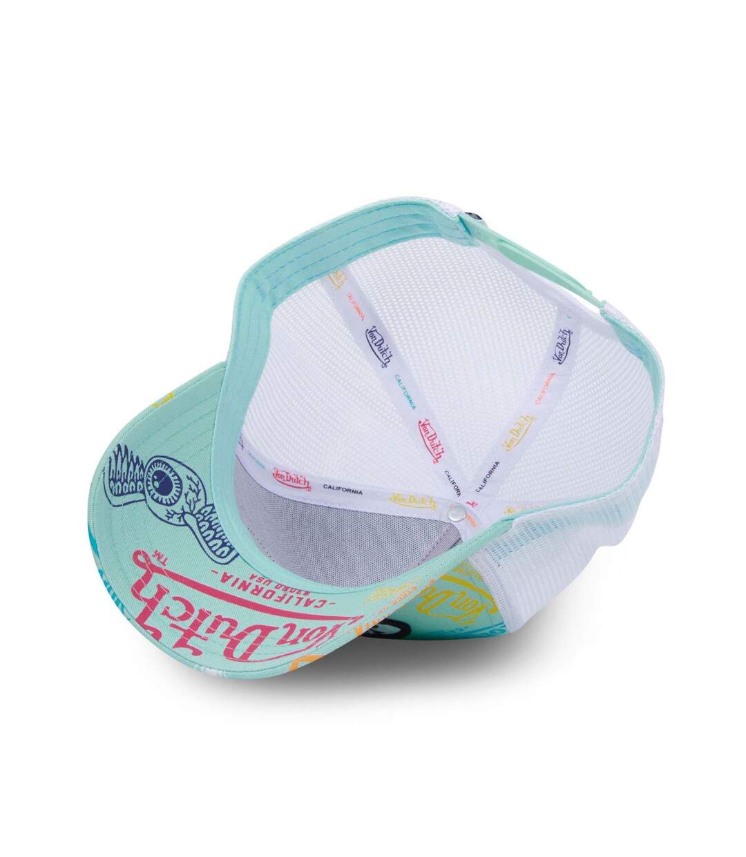 Casquette trucker fermeture snapback Von Dutch Vondutch-4