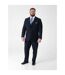 D555 Veste De Costume Cintrée Et Extensible Ted Homme Bleu Marine Duke-1