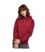 Sweat À Capuche Femme Bordeaux Urban Classics-3
