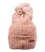 Bonnet Pompon INFINITF Femme 0212 POLAIRE ROSE-1