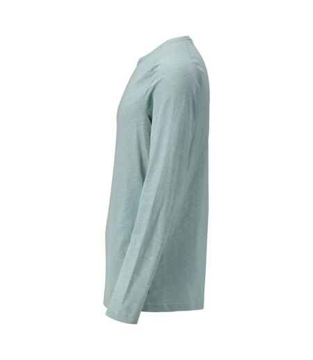 T-shirt Manches Longues Customised Homme Vieux Vert Mascot