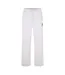 Unisex Adult Fleece Relaxed Fit Sweatpants Stone Black Off White-1