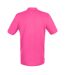 Polo à manches courtes homme fuchsia Henbury