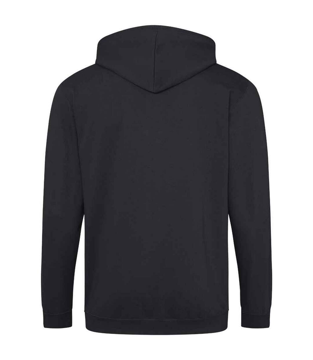 Veste à capuche homme noir anthracite Awdis-2