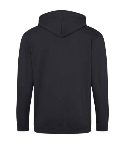 Veste à capuche homme noir anthracite Awdis