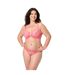 Soutien-gorge armatures grand maintien rose Etoile-4