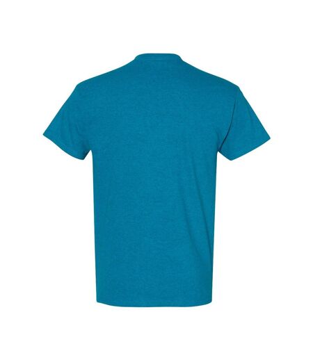 Lot De 5  T-shirts Manches Courtes Hommes Saphir Chiné Gildan