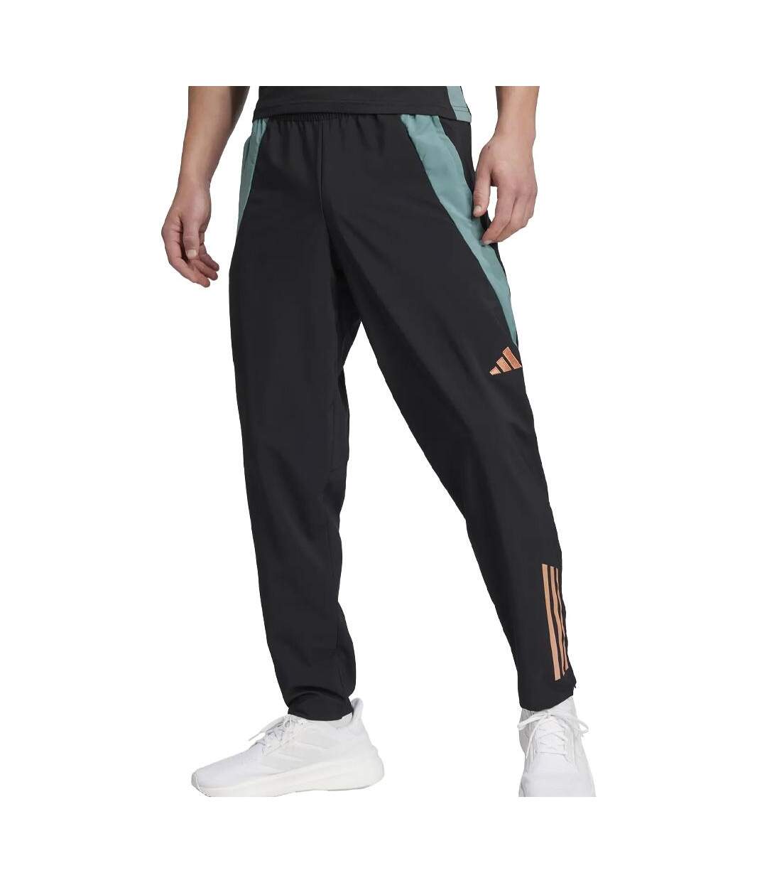 Jogging noir homme adidas fcb pre pnt-1