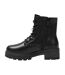 Bottines Motif/style Motard Femme Noir I Saw It First-3