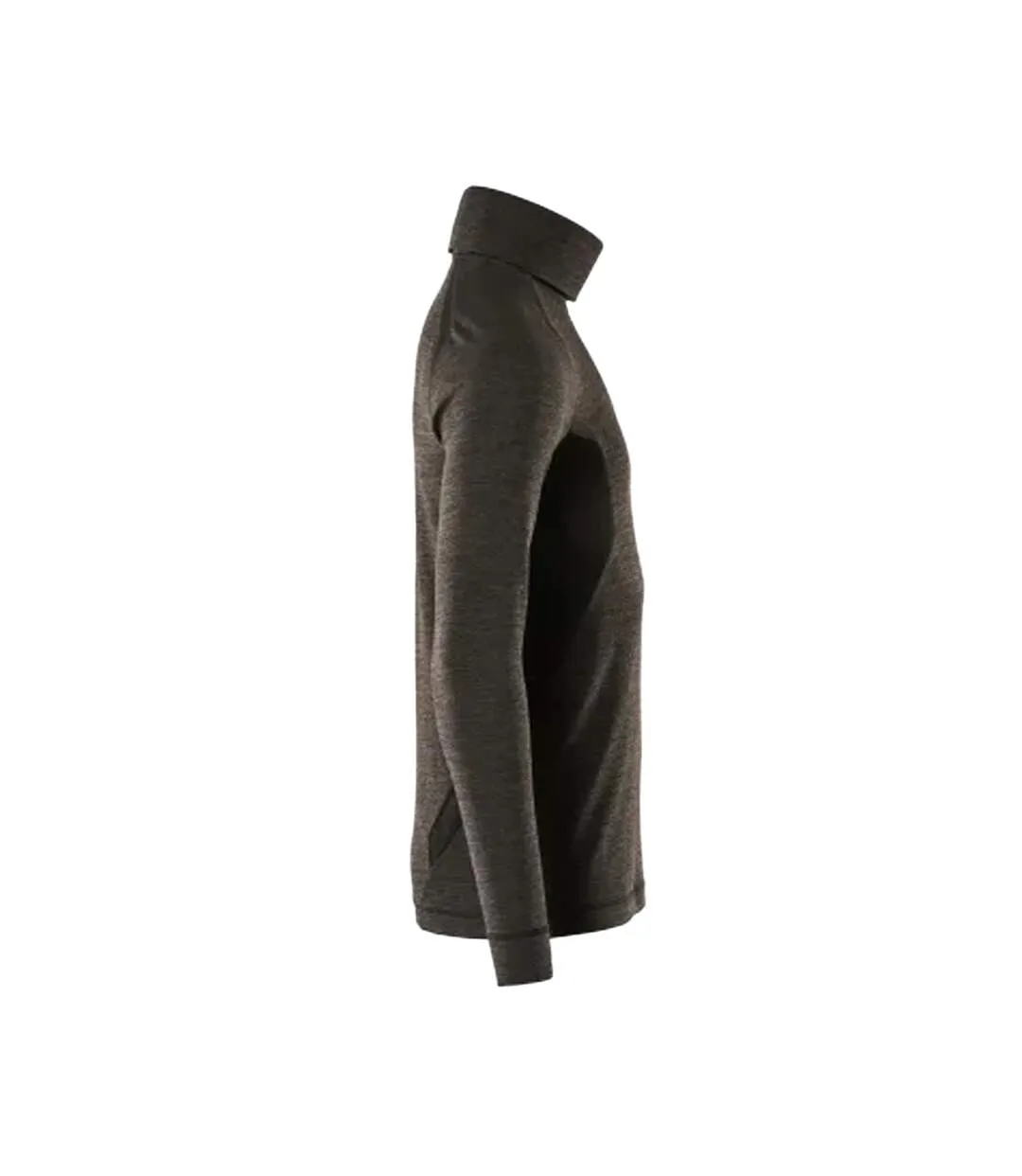 Unisex Adult Crossover Base Layer Top Dark Anthracite Black Mascot-4