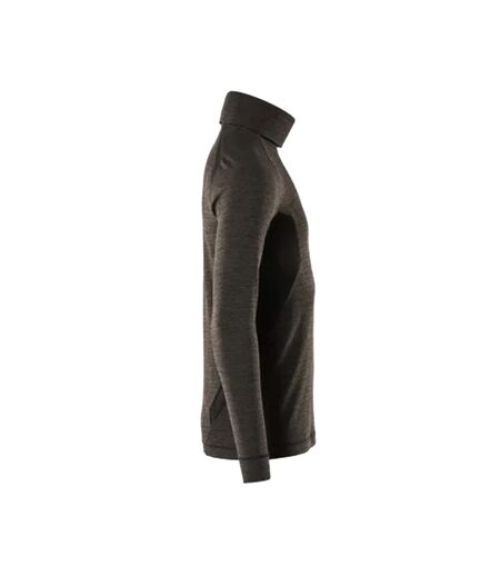Unisex Adult Crossover Base Layer Top Dark Anthracite Black Mascot