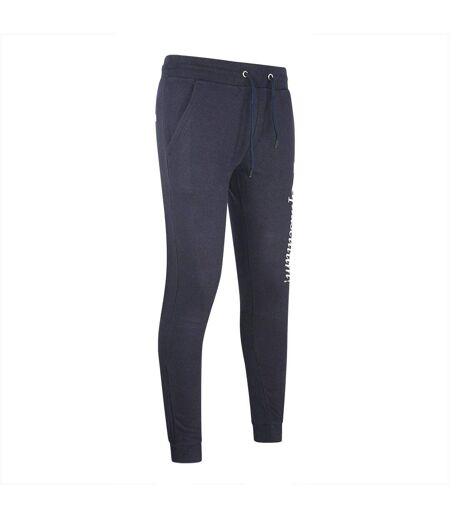 Pantalon De Jogging Motif/style Logo Adulte Bleu Marine Aquascutum