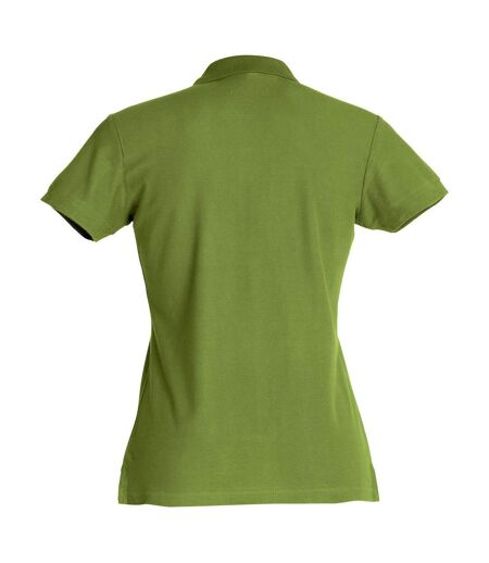 Clique Womens/Ladies Plain Polo Shirt (Army Green) - UTUB420