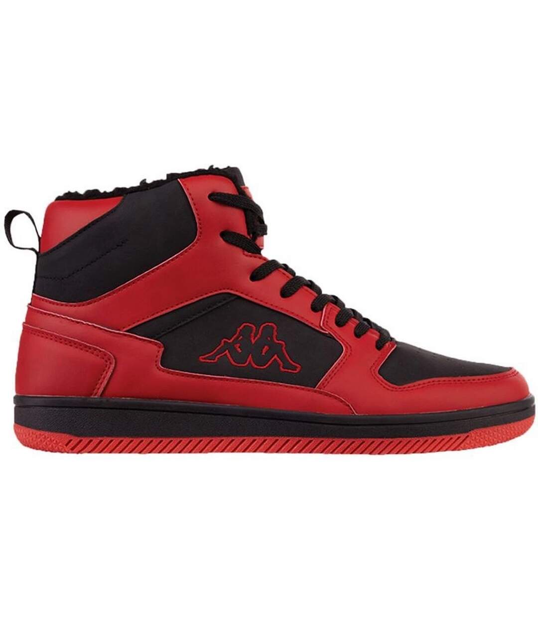 Baskets Montantes Adulte Noir Rouge Kappa-4