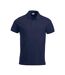 Mens Classic Lincoln Polo Shirt Dark Navy Clique-1