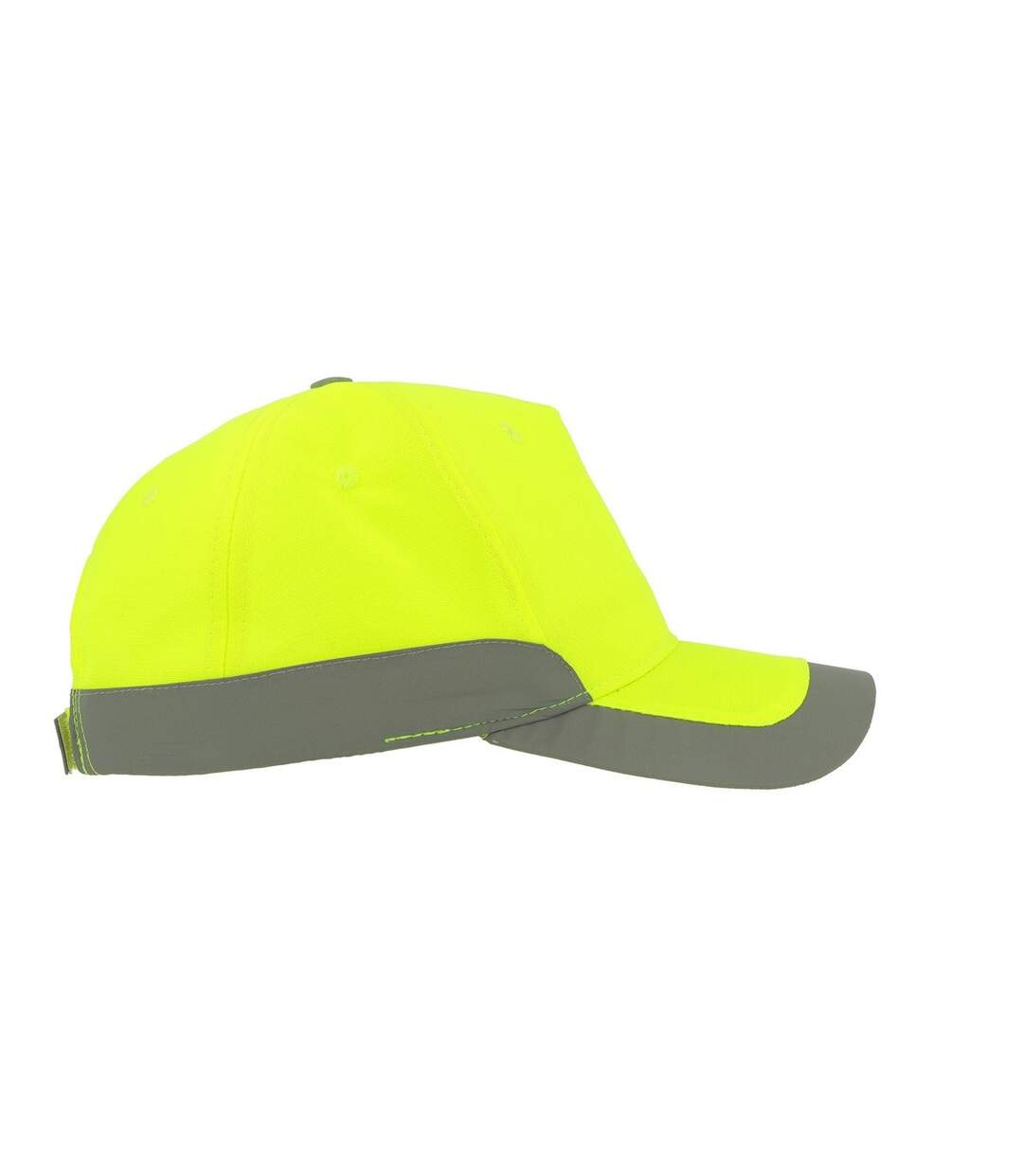 Casquette Réflechissante Helpy Mixte Jaune Fluo Atlantis-4
