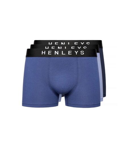 Boxers inky homme bleu Henleys