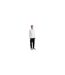 Mens Cotton Blend Long-sleeved Polo Shirt White Farah-1