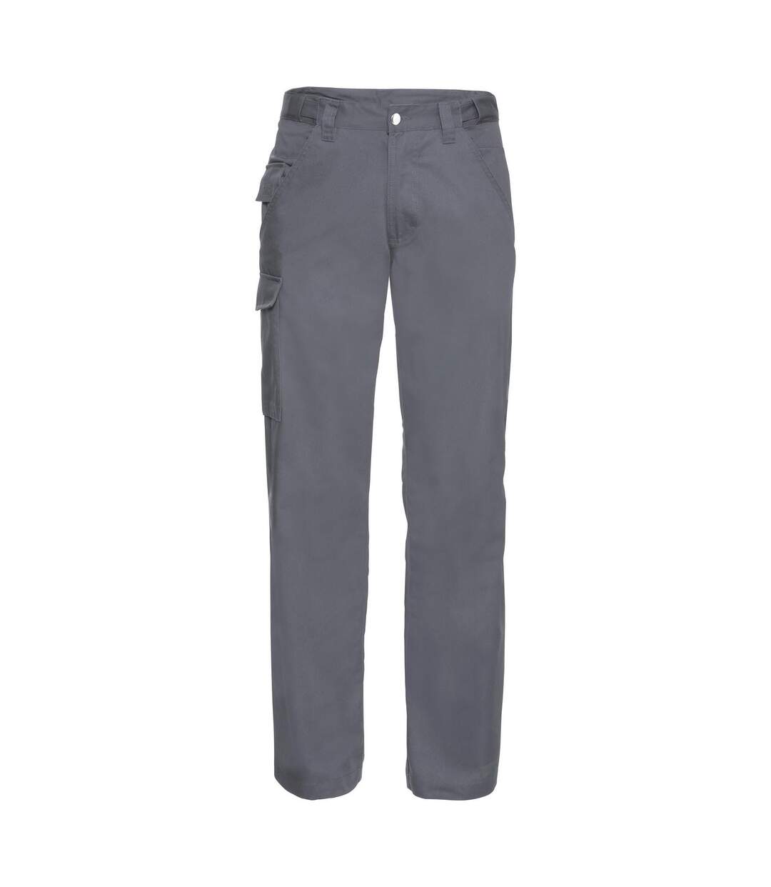 Pantalon De Travail, Coupe Longue Homme Gris Russell-1