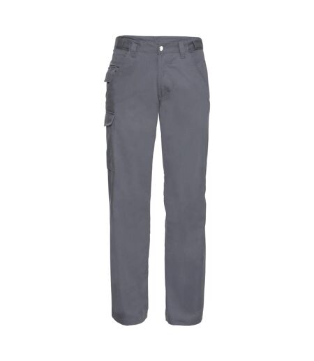 Pantalon De Travail, Coupe Longue Homme Gris Russell