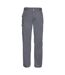 Pantalon De Travail, Coupe Longue Homme Gris Russell-1