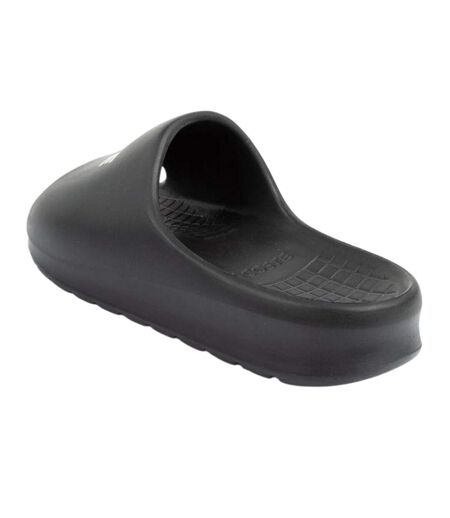 Claquettes Serve Femme Noir Lacoste