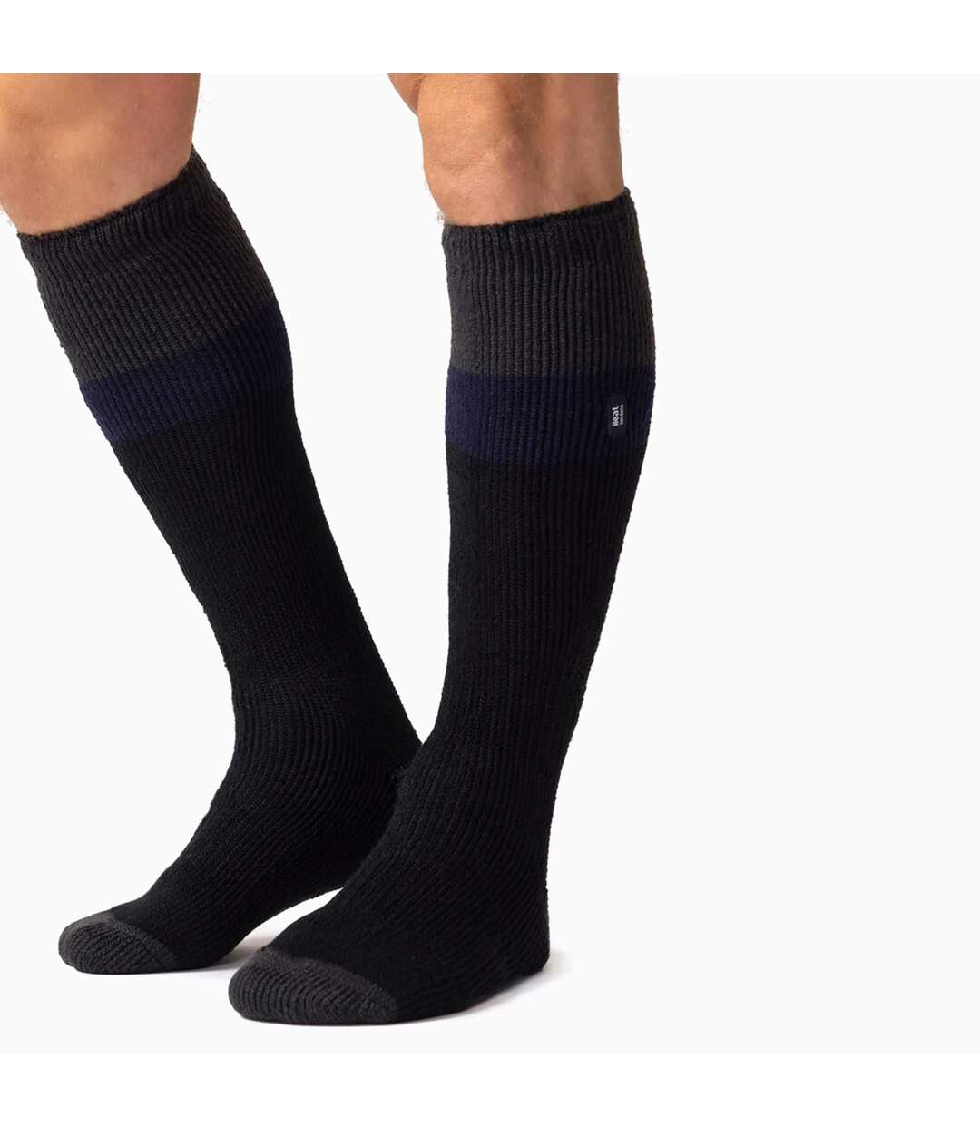 Chaussettes de Ski Homme Hautes Thermiques Chaudes-5
