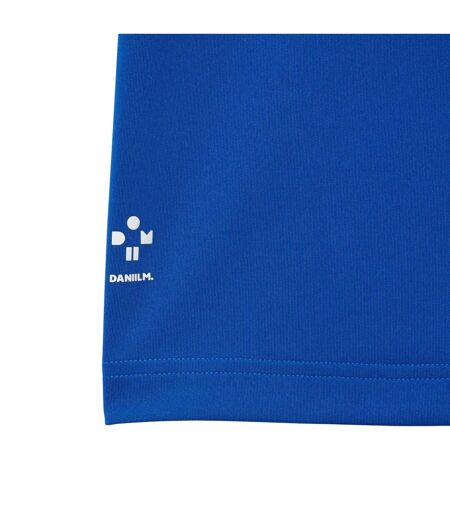 Mens Daniil Medvedev Slim Tennis Polo Shirt Blue Lacoste