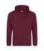 Sweat À Capuche College Adulte Bordeaux Awdis-1