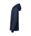 Unisex Adult Regular Full Zip Hoodie Navy Untagged Movement-3