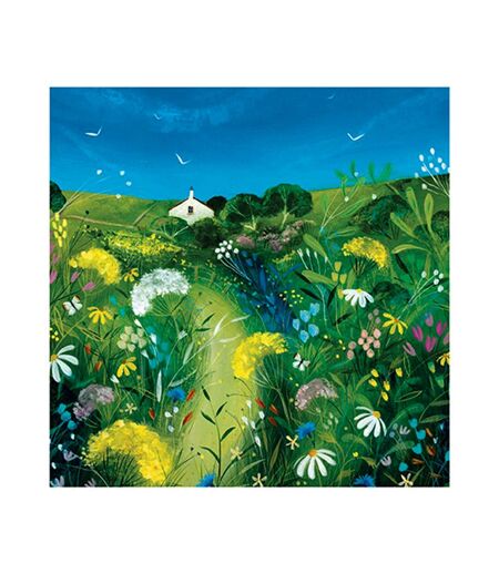Julia Crossland - Imprimé (Vert / Bleu / Blanc) (30cm x 30cm) - UTPM5575