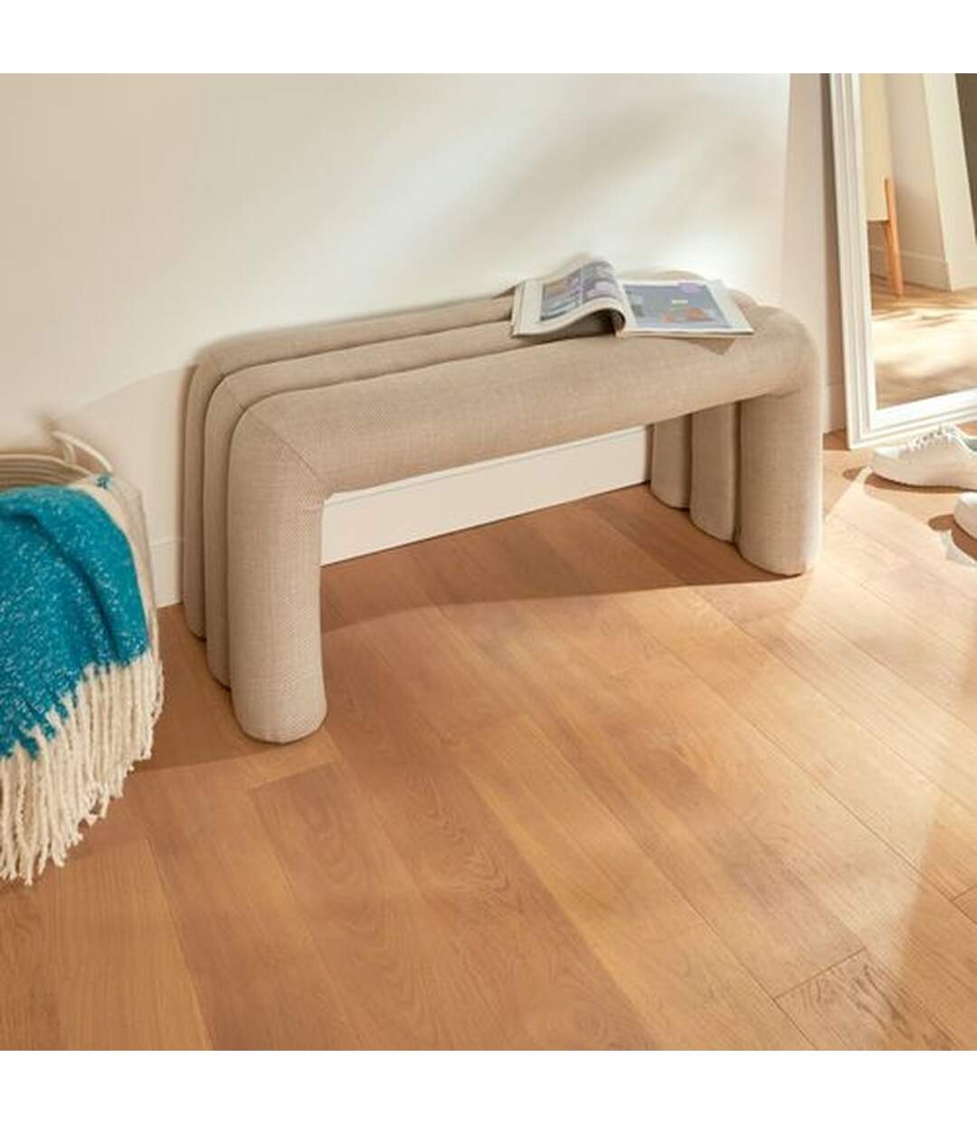 Banc 2 places en tissu SISCO-2
