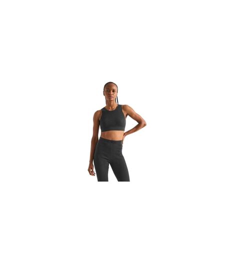 Débardeur Motif/style Côtelé Femme Noir Fear Of God Essentials