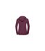 Russell Ladies Premium Authentic Zipped Hoodie (3-Layer Fabric) (Burgundy)